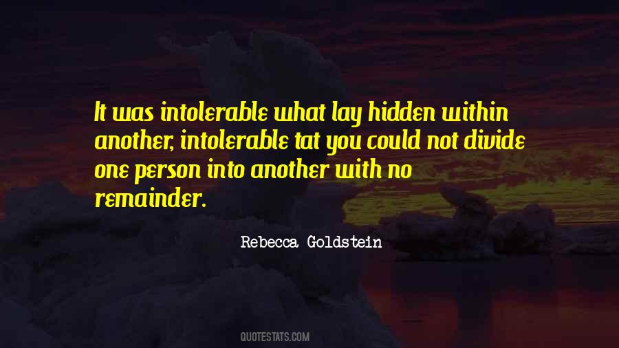 Intolerable Quotes #1223299