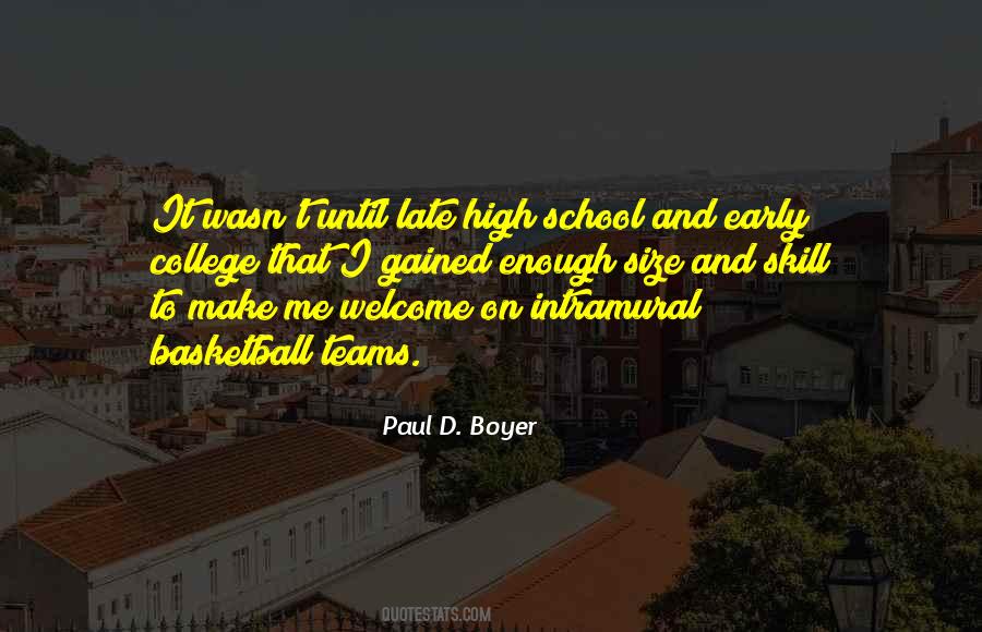 Intramural Basketball Quotes #456392