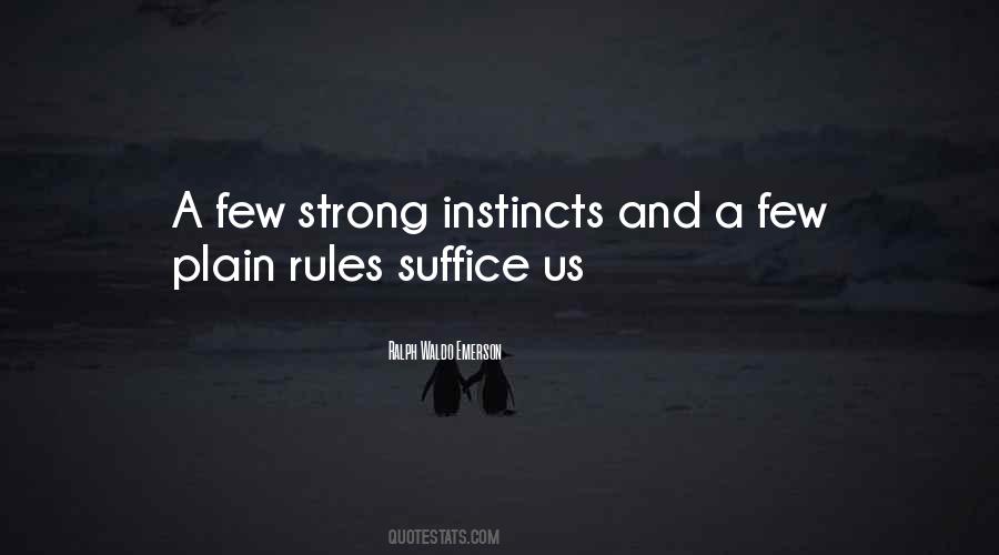 Intuition And Instinct Quotes #118135