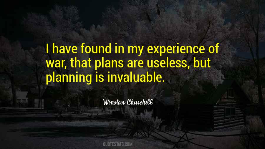 Invaluable Experience Quotes #1089107