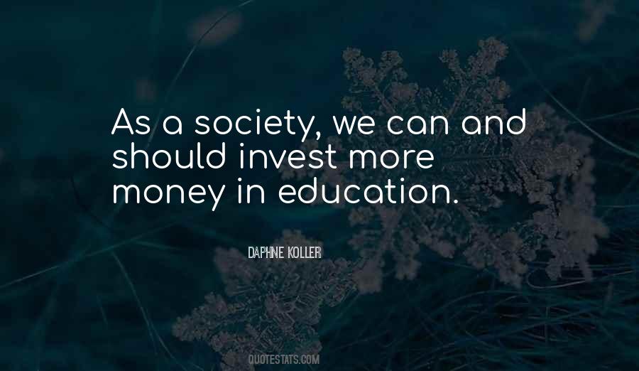 Invest In Education Quotes #1086032