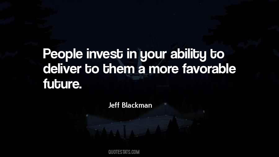 Invest In Your Future Quotes #1340146