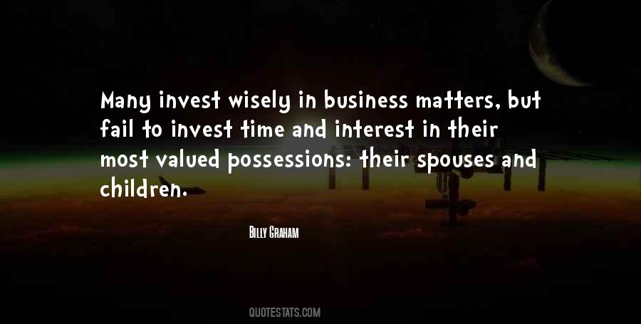 Invest Wisely Quotes #1473587