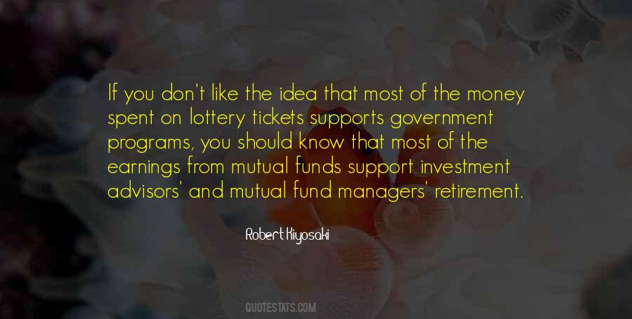 Investment Funds Quotes #1522684