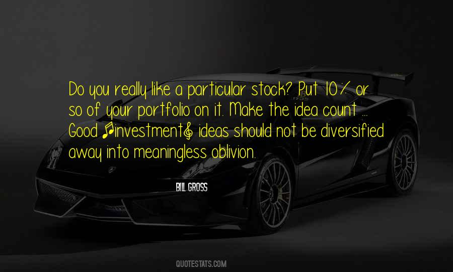 Investment Portfolio Quotes #850504