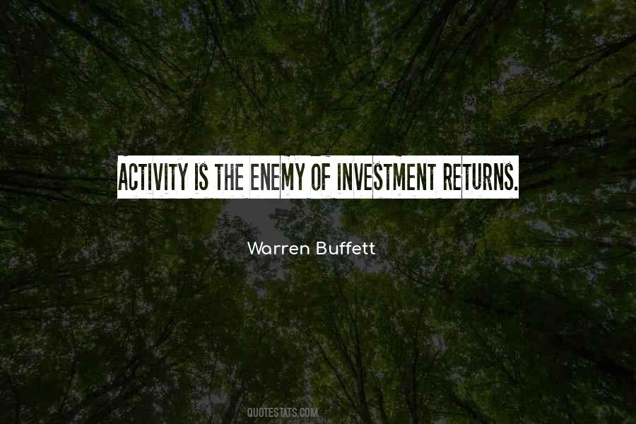 Investment Return Quotes #1307851