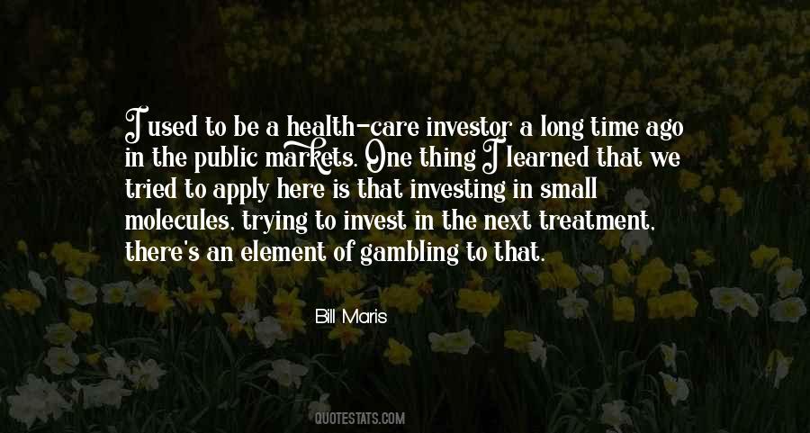 Investor Quotes #1741536