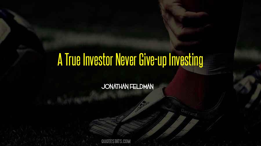 Investor Quotes #956379