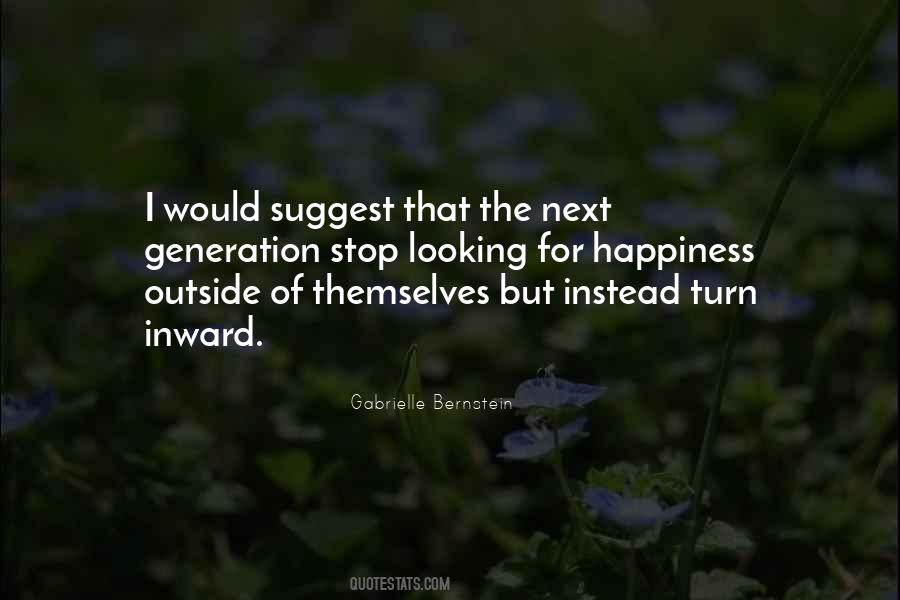Inward Happiness Quotes #128100