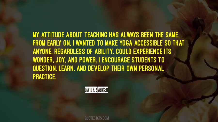 Quotes About The Ability To Learn #138460