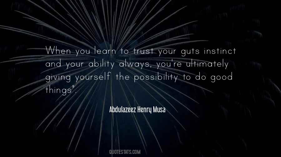 Quotes About The Ability To Learn #1388135