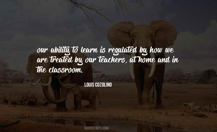 Quotes About The Ability To Learn #1428725