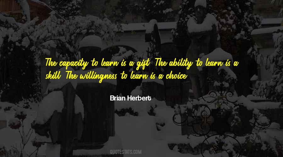 Quotes About The Ability To Learn #1514012