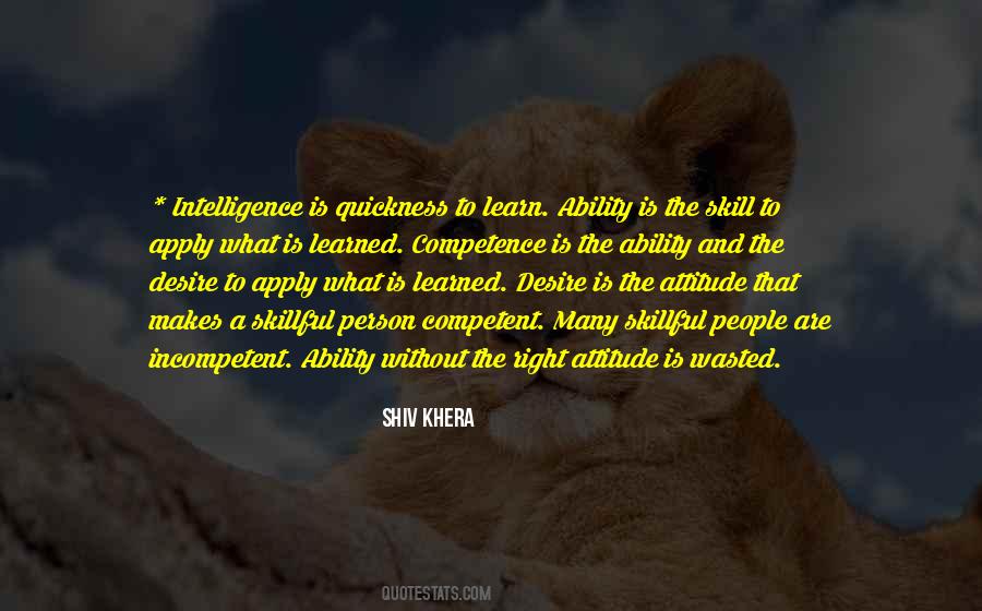 Quotes About The Ability To Learn #519434