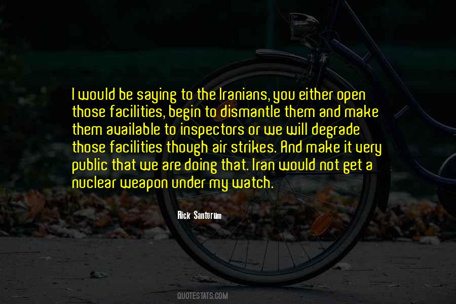 Iran Nuclear Quotes #1146615