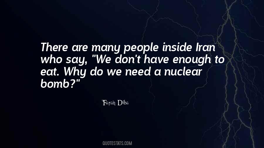 Iran Nuclear Quotes #192356