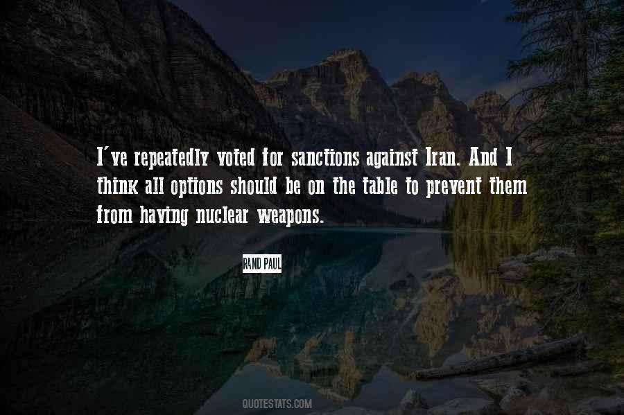 Iran Nuclear Quotes #919578