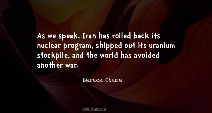 Iran War Quotes #1807805