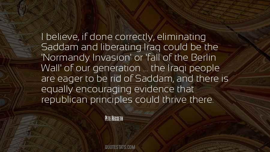 Iraq Invasion Quotes #1724976