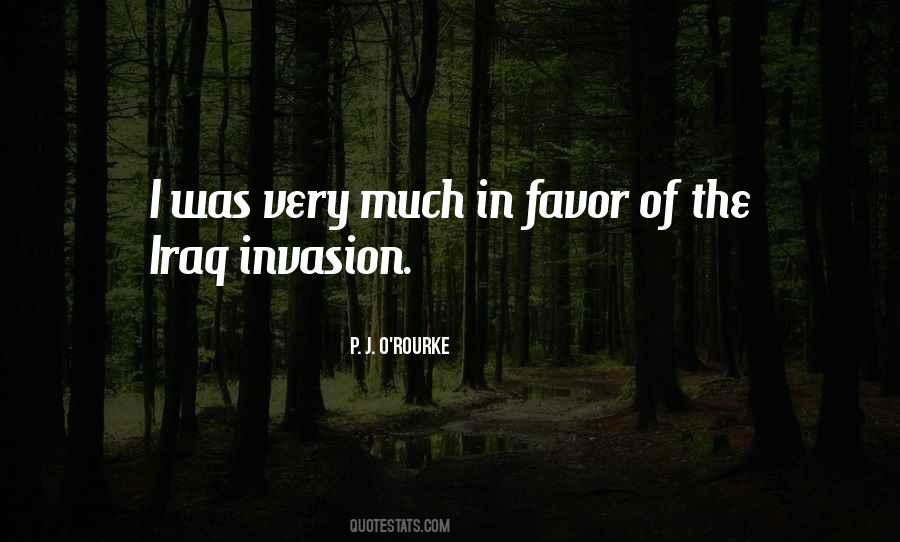 Iraq Invasion Quotes #638230