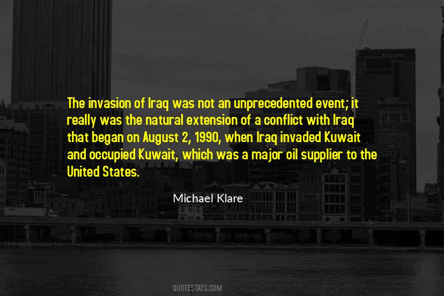 Iraq Invasion Quotes #799597