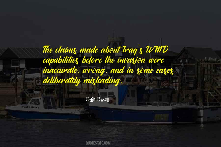 Iraq Wmd Quotes #1486895