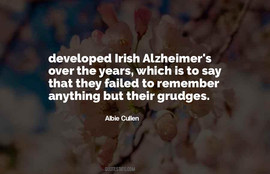 Irish Grudges Quotes #1233553