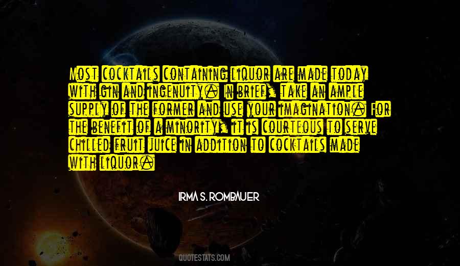 Irma Rombauer Quotes #1124044