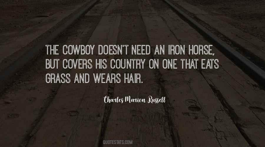 Iron Horse Quotes #1491652