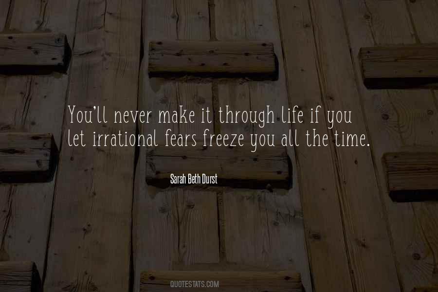 Irrational Fears Quotes #1093062