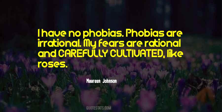 Irrational Fears Quotes #1135199