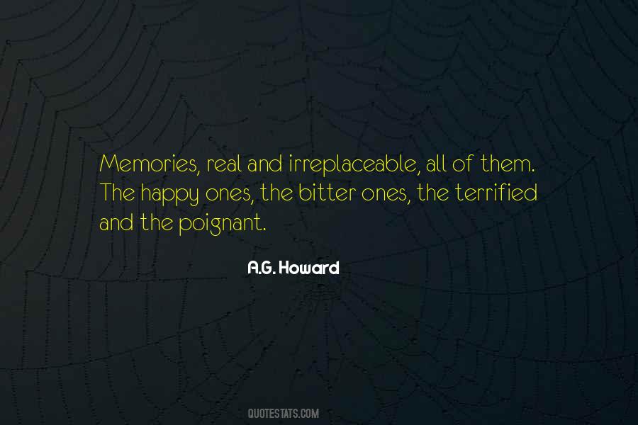 Irreplaceable Memories Quotes #1830623