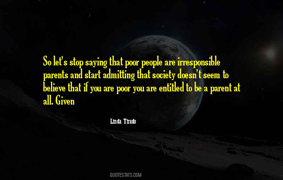 Irresponsible Quotes #1252970