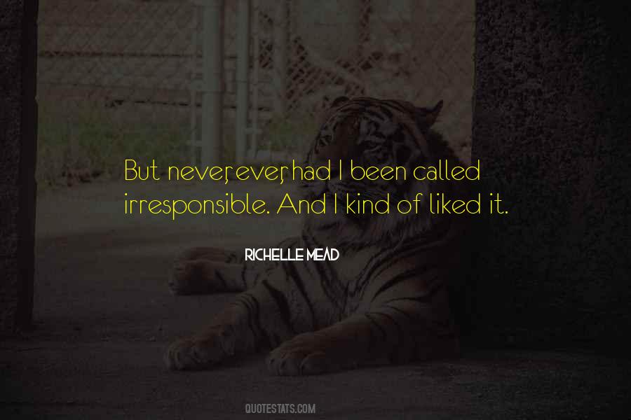 Irresponsible Quotes #855390