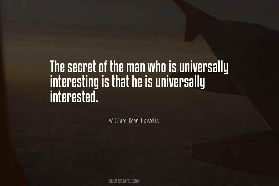 Is He Interested Quotes #217691