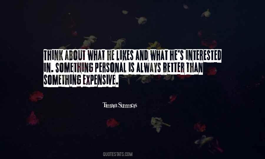 Is He Interested Quotes #292045