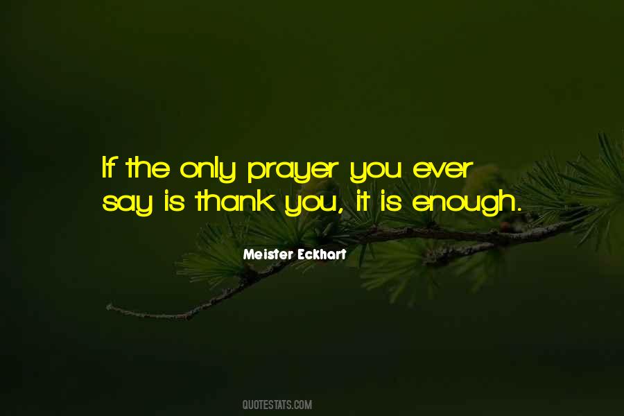 Is It Ever Enough Quotes #919882
