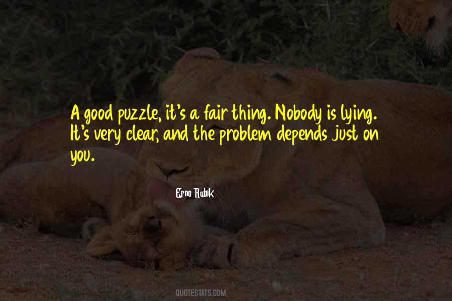 Is It Fair Quotes #274457