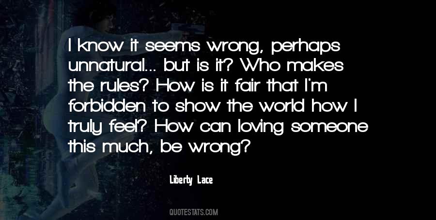 Is It Fair Quotes #420636