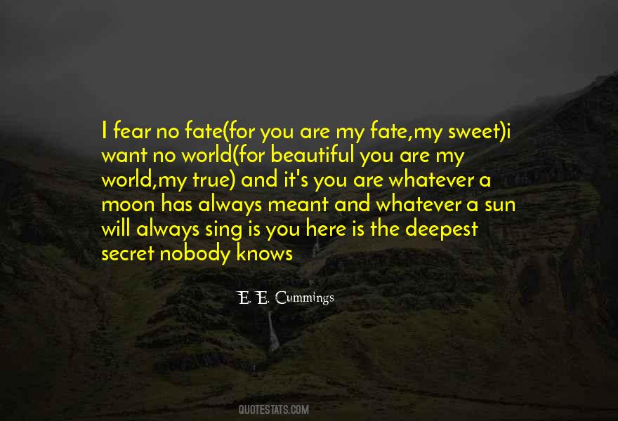 Is It Fate Quotes #3236