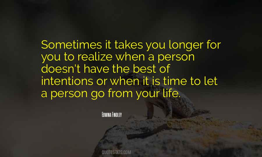 Is It Time To Let Go Quotes #1100104