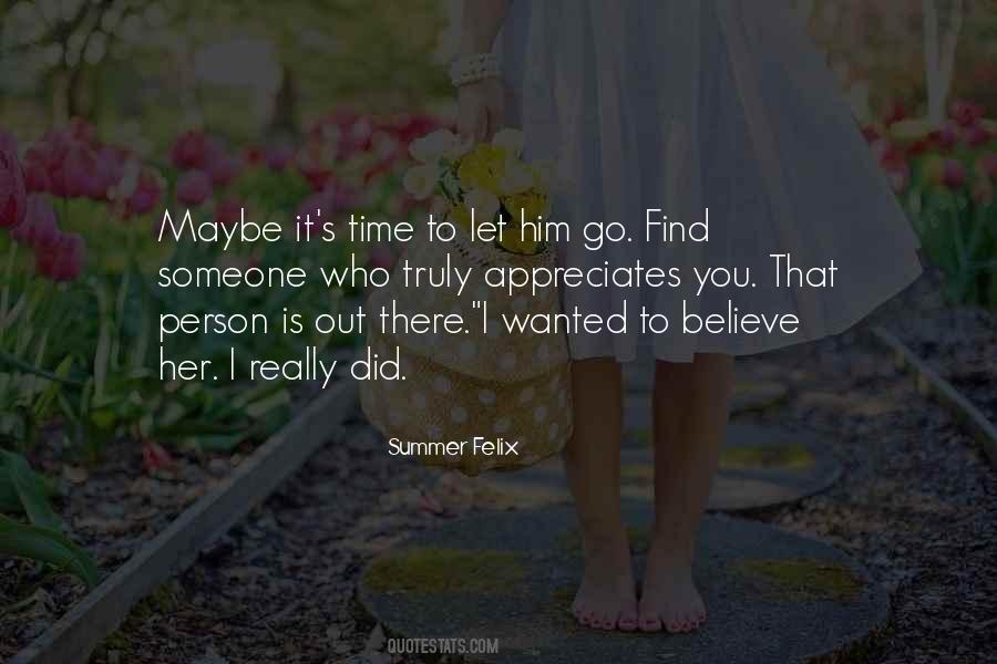 Is It Time To Let Go Quotes #460505