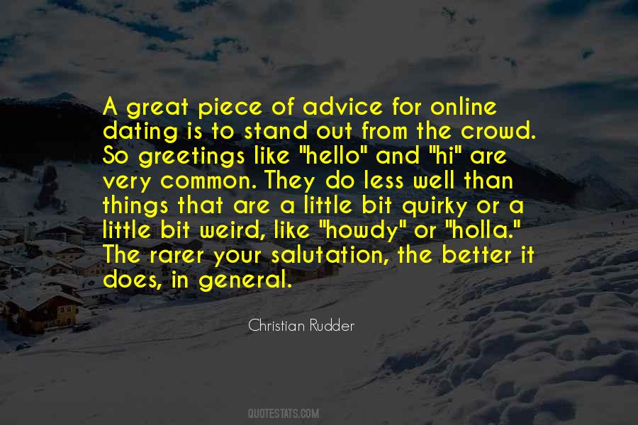 Is It Weird Quotes #343164 Is It Weird Quotes #343164
