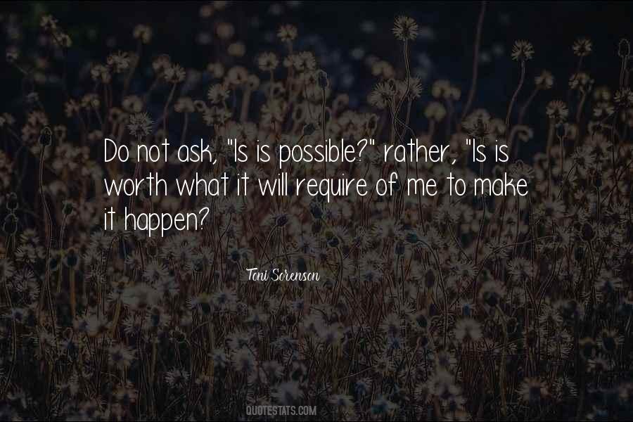 Is Not Worth It Quotes #143674