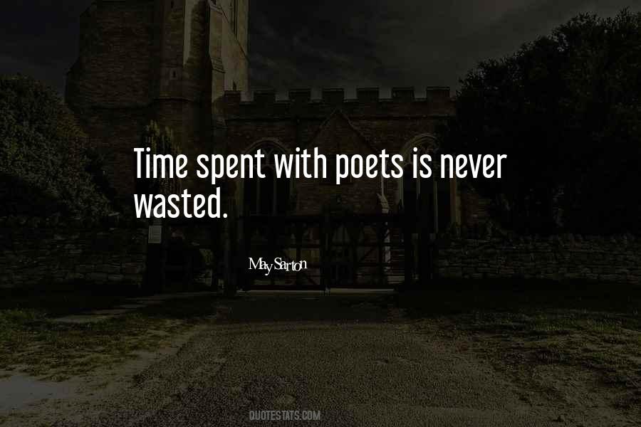 Is Time Wasted Quotes #523498