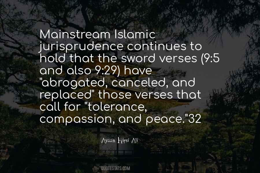 Islamic Tolerance Quotes #1656044