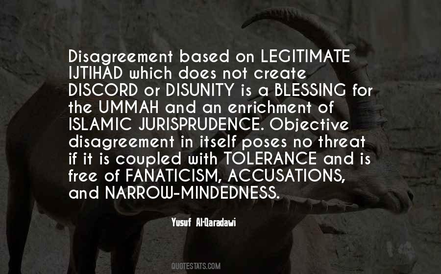 Islamic Tolerance Quotes #720828
