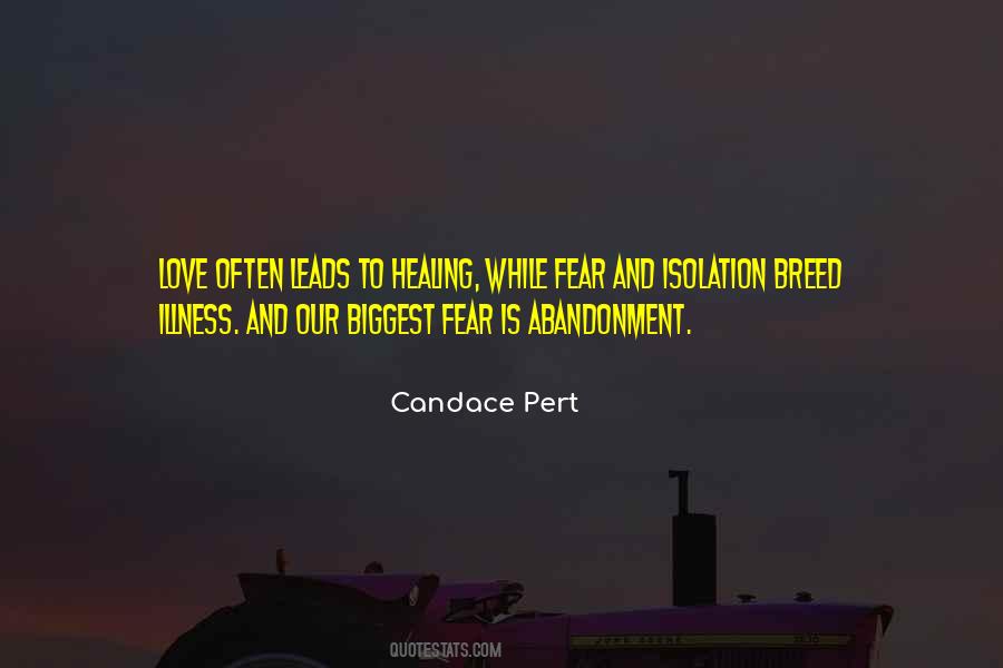 Isolation And Fear Quotes #574366