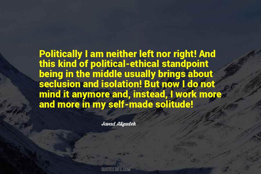 Isolation And Solitude Quotes #118779