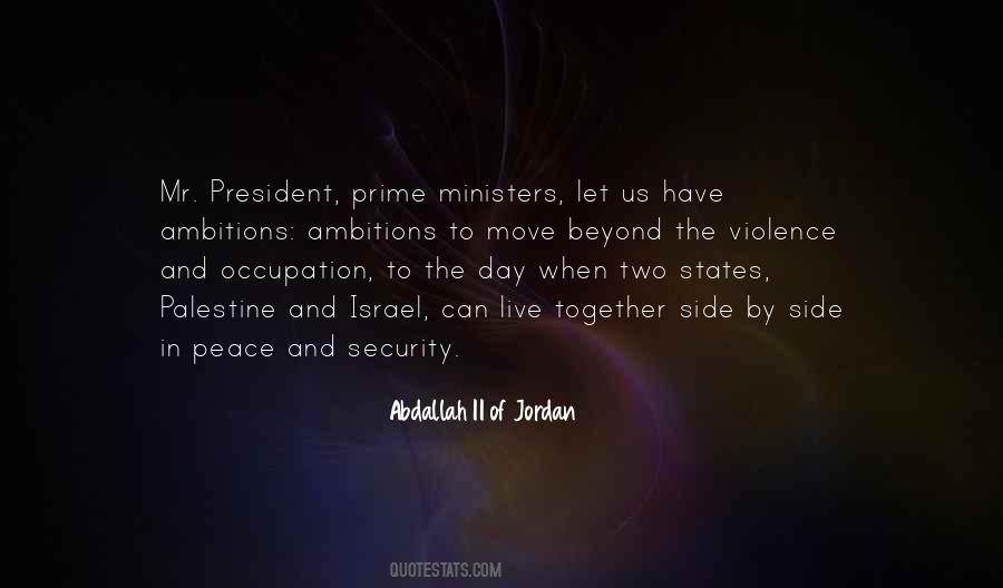 Israel And Palestine Peace Quotes #1238246